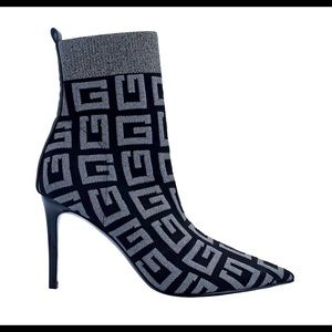 GUESS LOS ANGELES DALLYCA G-LOGO BOOTIES NEW IN BOX SIZE 11M